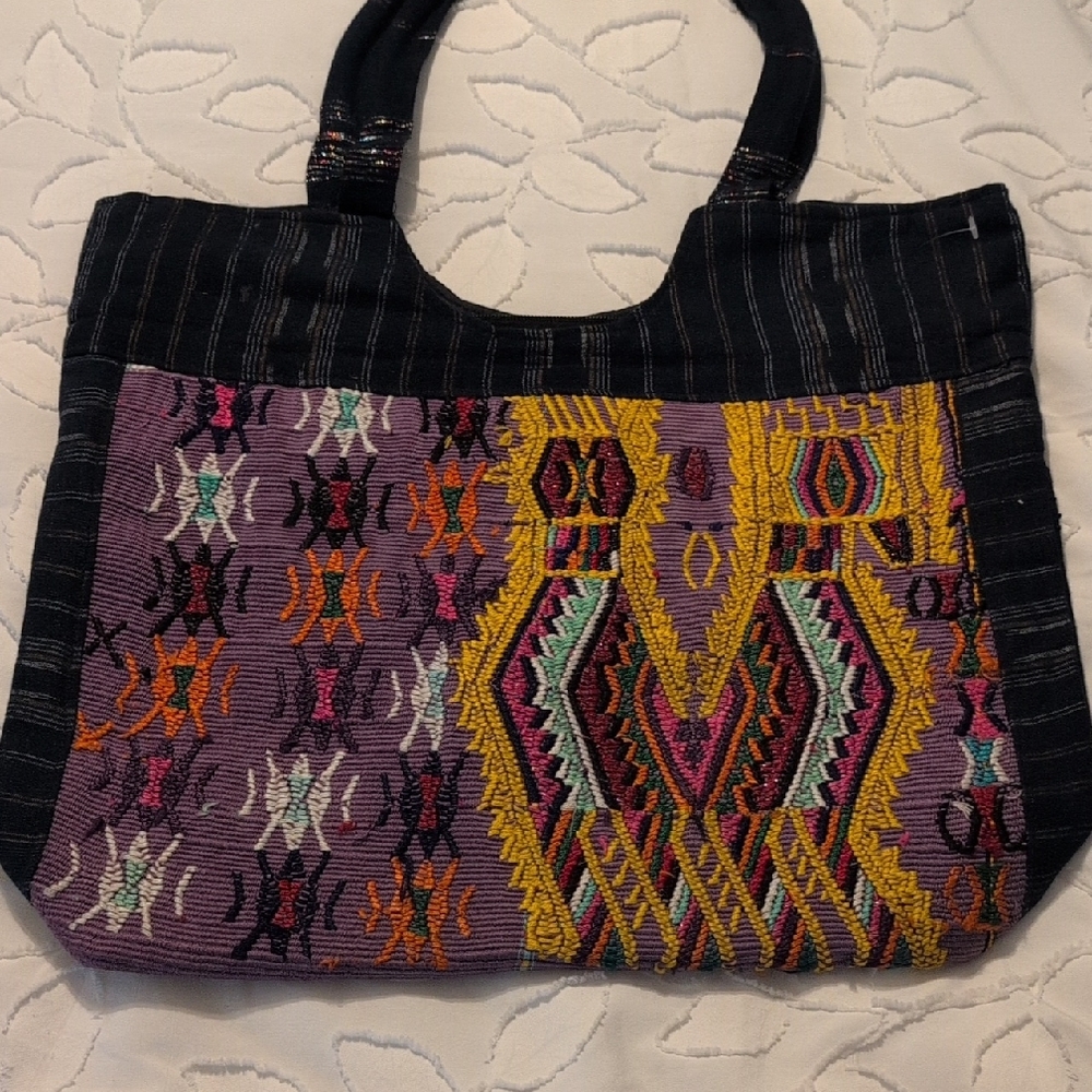 Colorful Patterned Women's Bag